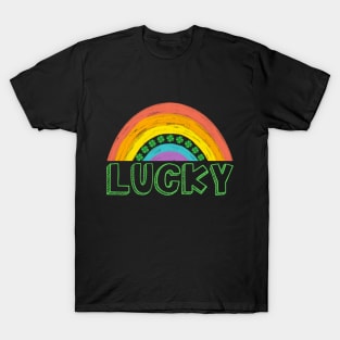 Lucky Rainbow Patrick's Day T-Shirt